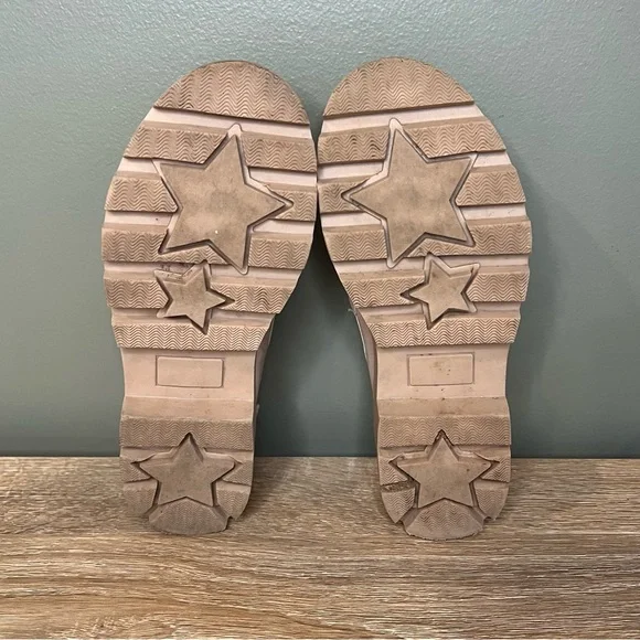 Sonoma Goods For Life Larue Girls Size 1 Platform Loafer – Nude - Picture 8 of 8